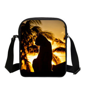 Beach Sugar Cat Messenger Bag